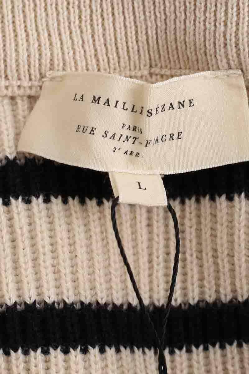 Jupe Sézane Beige en Laine