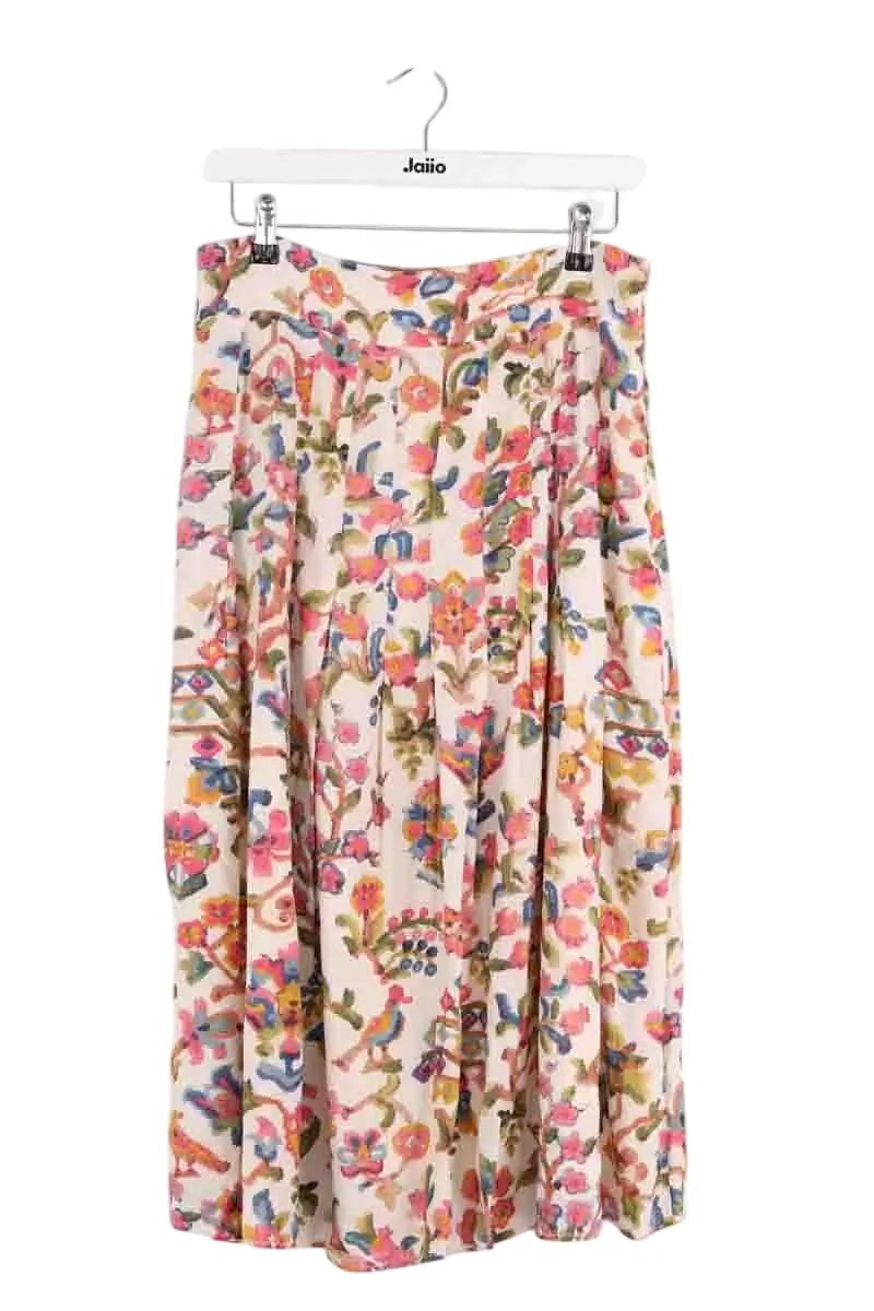 Jupe Sézane Beige en Viscose, taille L - Seconde Main