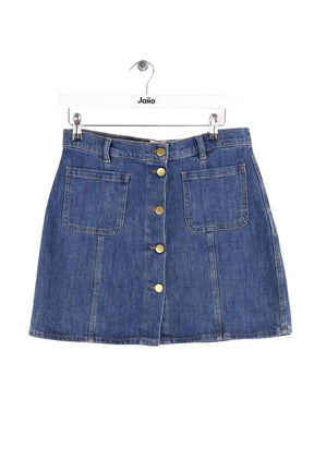 Jupe Sézane Bleu en Coton, taille M - Seconde Main