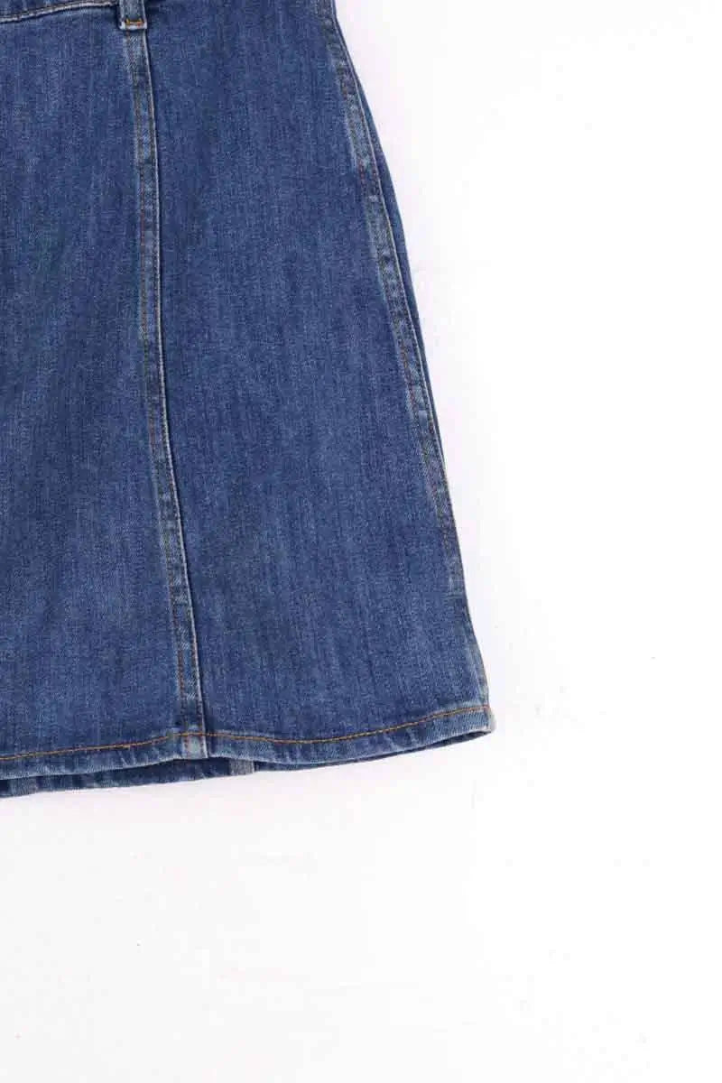 Jupe Sézane Bleu en Coton