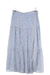 Jupe Sézane Bleu en Viscose, taille L - Seconde Main