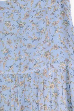 Jupe Sézane Bleu en Viscose