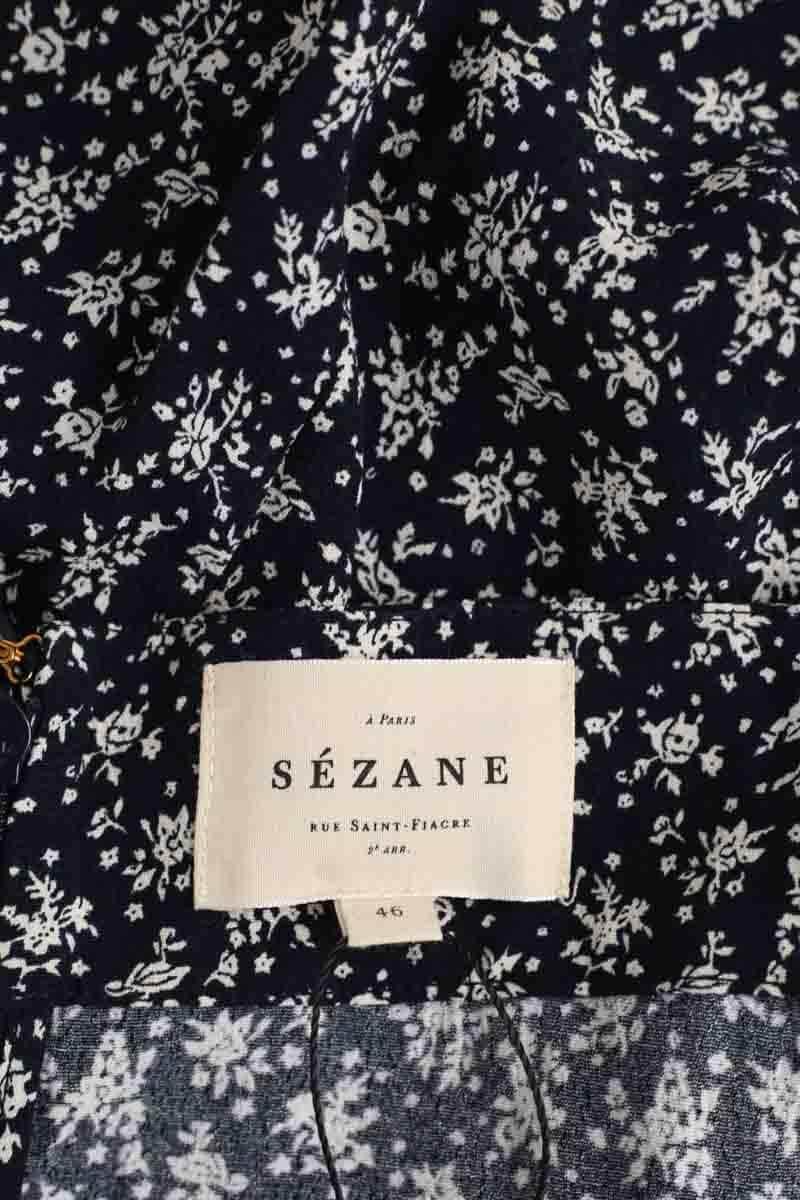 Jupe Sézane Marine en Viscose