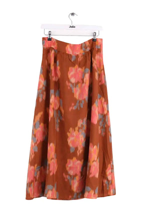 Jupe Sézane Marron en Viscose, taille L - Seconde Main