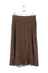 Jupe Sézane Marron en Viscose, taille M - Seconde Main