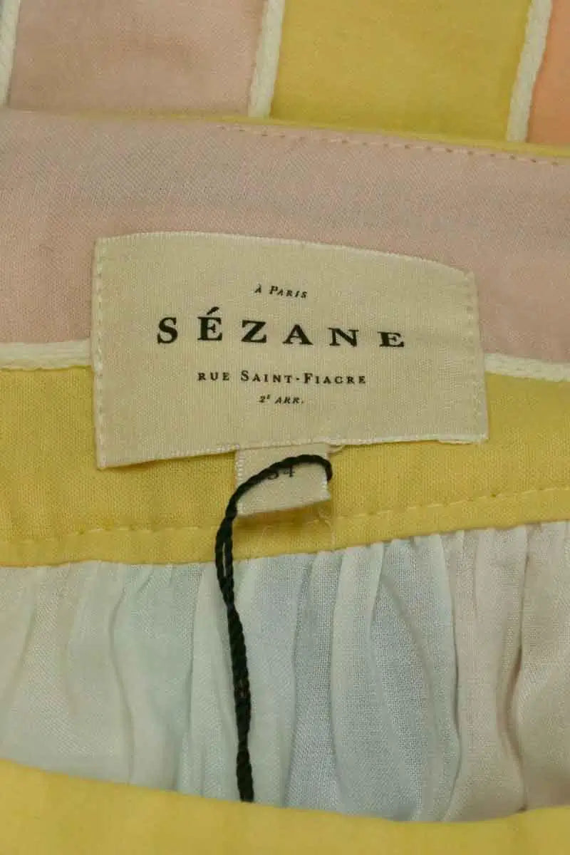 Jupe Sézane Multicolore en Coton