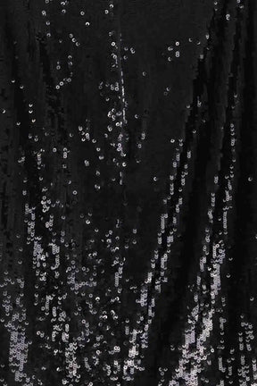 Jupe Sézane Noir en Paillettes