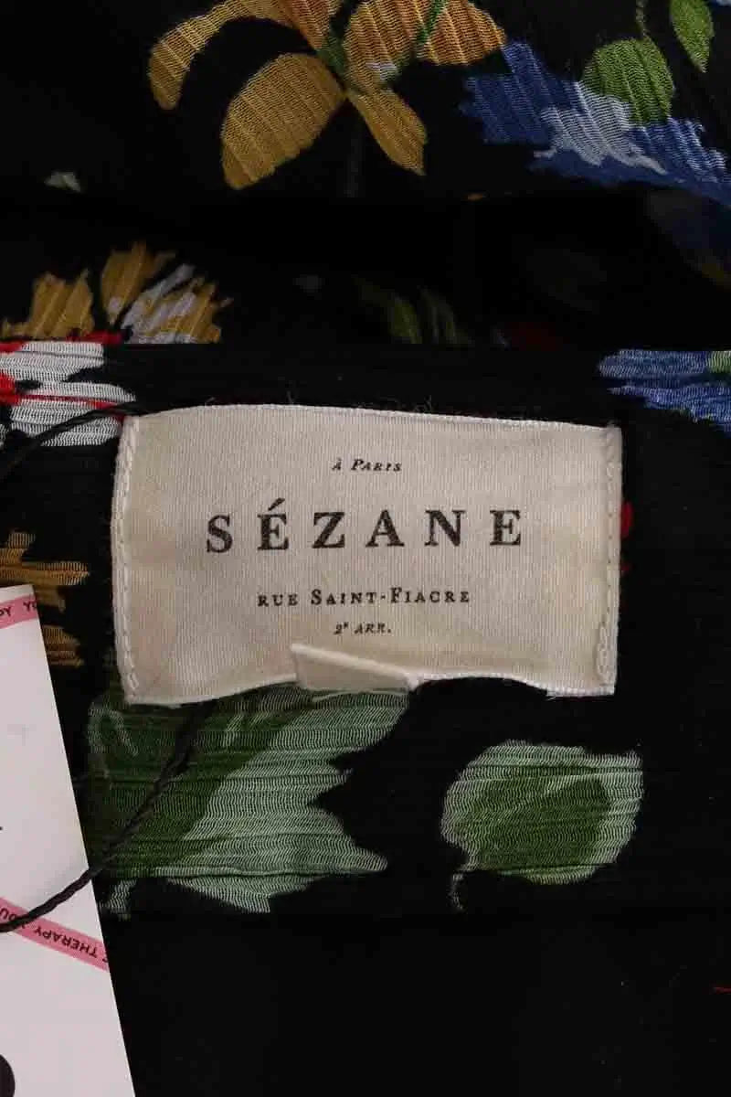 Jupe Sézane Noir en Viscose