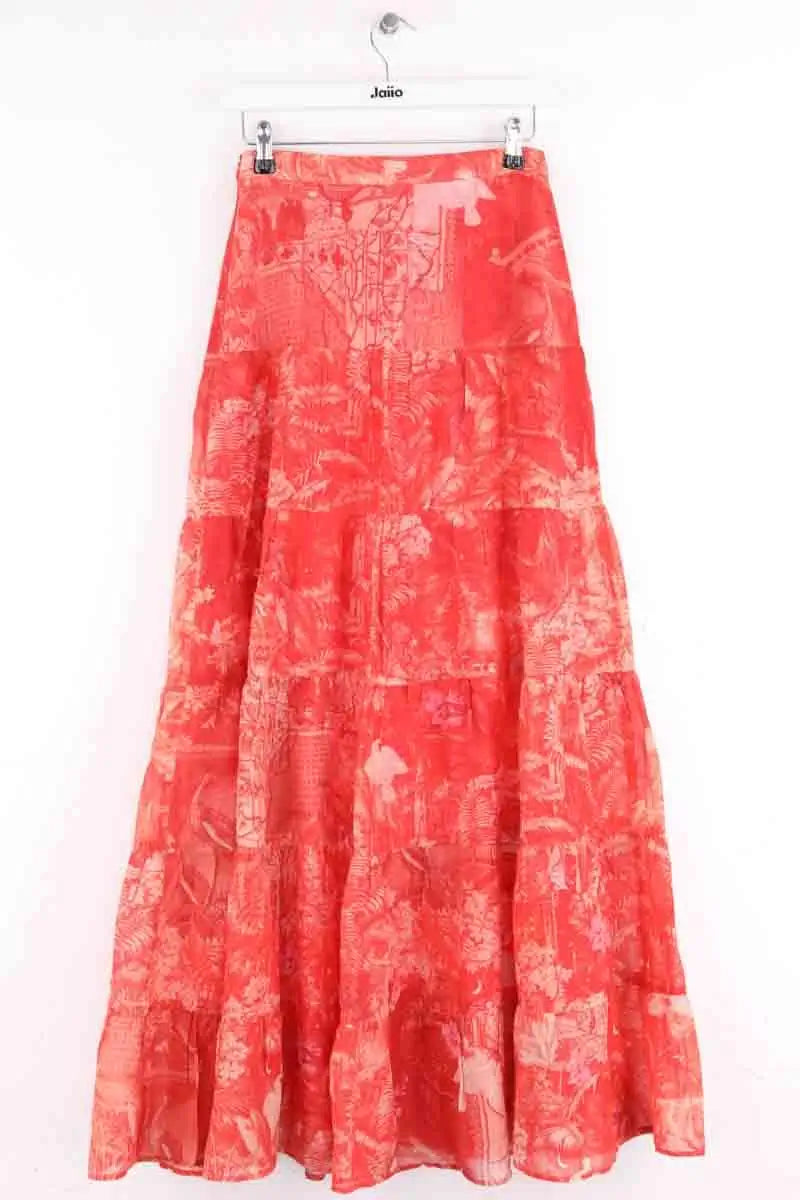 Jupe Sézane Rouge en Coton