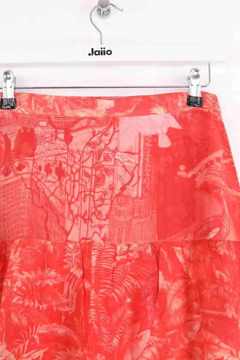 Jupe Sézane Rouge en Coton