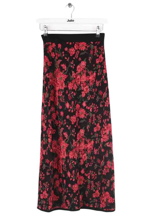 Jupe Sézane Rouge en Viscose, taille XXS - Seconde Main