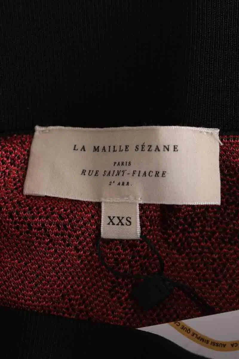 Jupe Sézane Rouge en Viscose