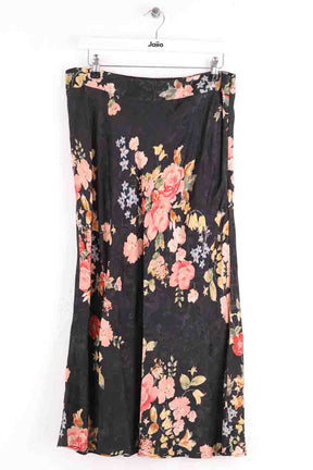 Jupe Sézane Sandy Noir en Viscose, taille XL - Seconde Main