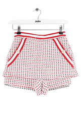 Jupe-short Maje Blanc en Coton, taille XS - Seconde Main