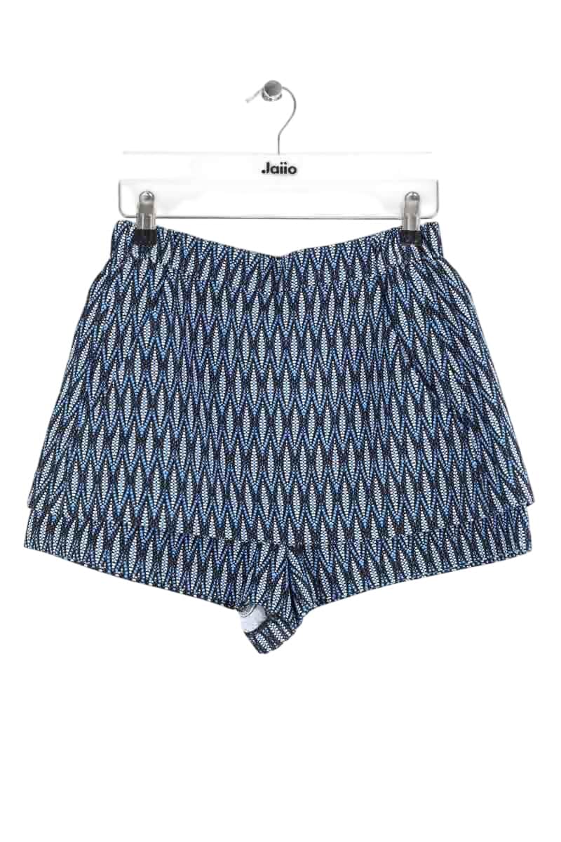 Jupe-short Maje Bleu en Synthétique, taille S - Seconde Main