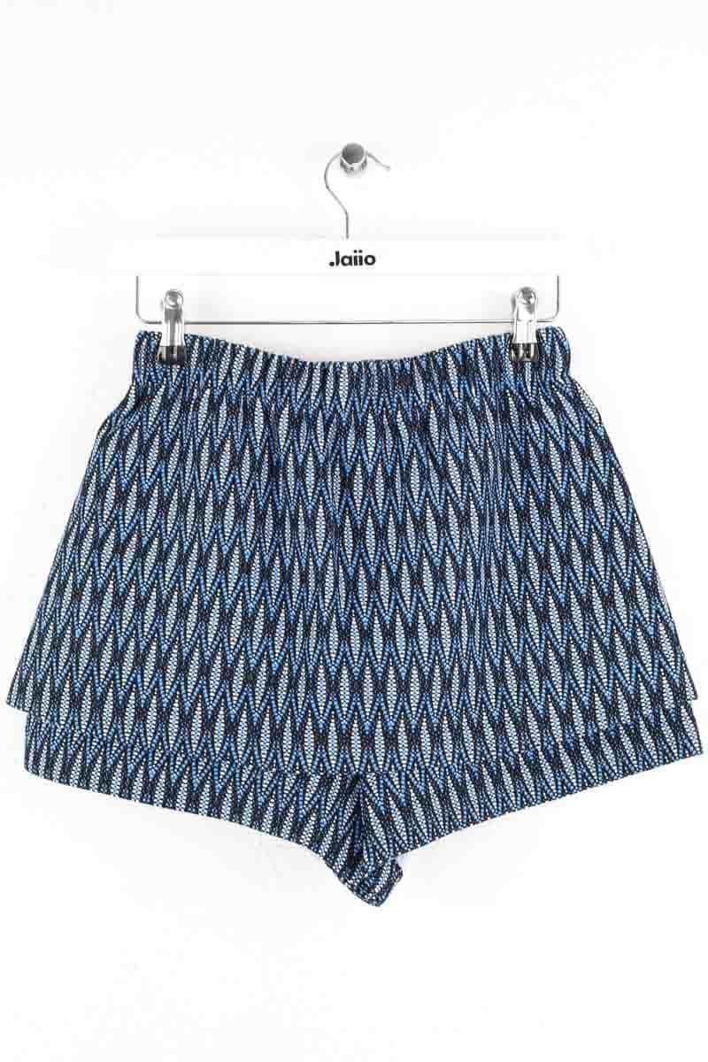 Jupe-short Maje Bleu en Synthétique