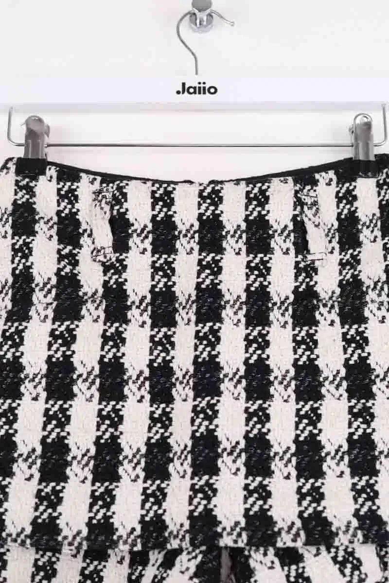 Jupe-short Maje Noir en Synthétique