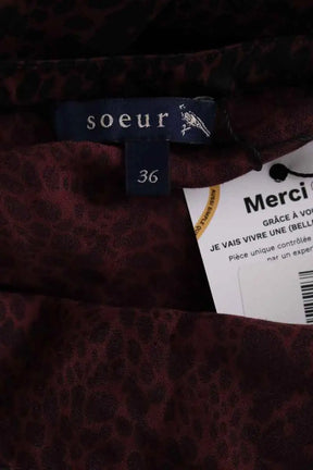 Jupe Soeur Bordeaux en Viscose