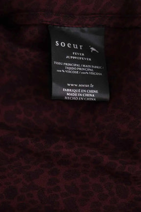 Jupe Soeur Bordeaux en Viscose