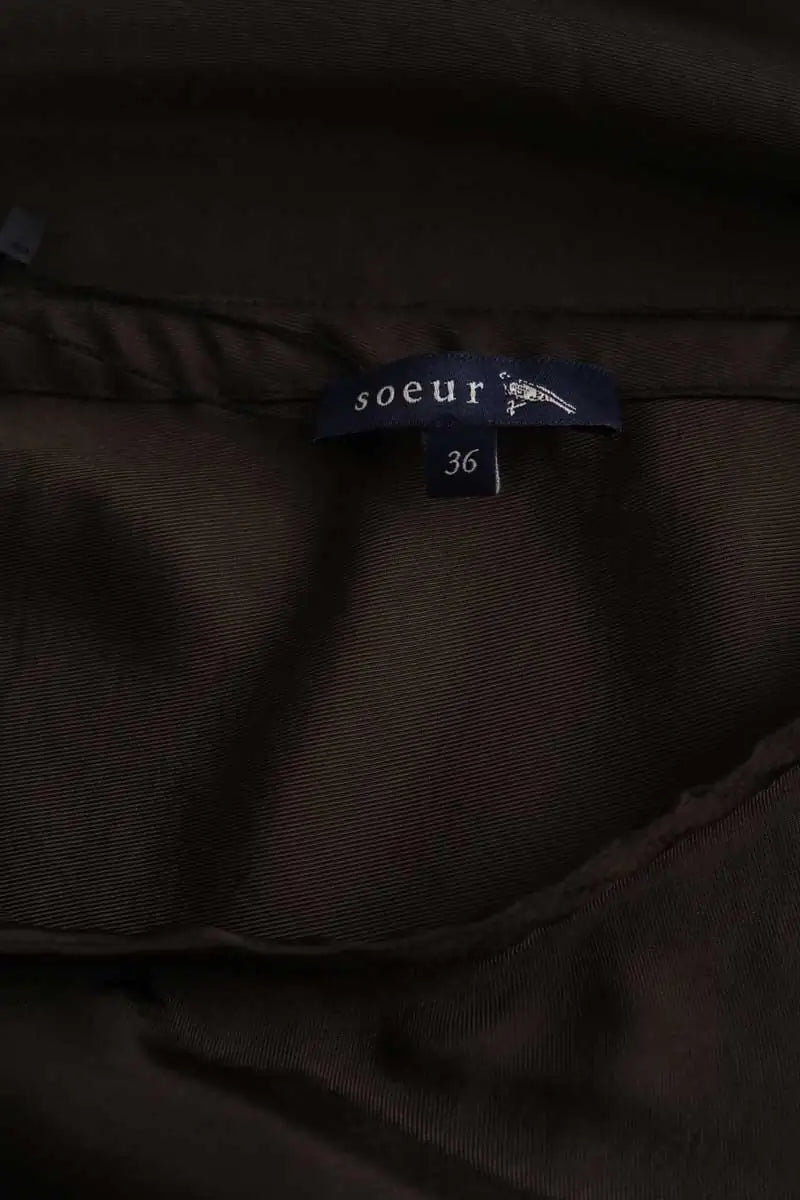 Jupe Soeur Fever Kaki en Synthétique