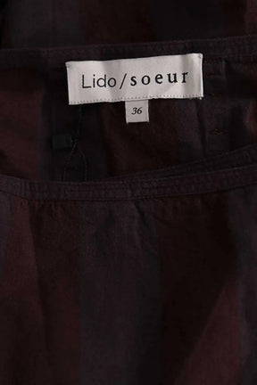 Jupe Soeur La Gonna Marron en Coton