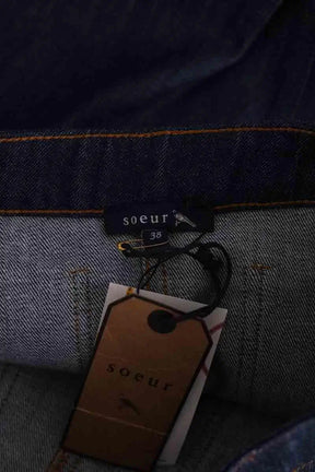 Jupe Soeur Marine en Coton