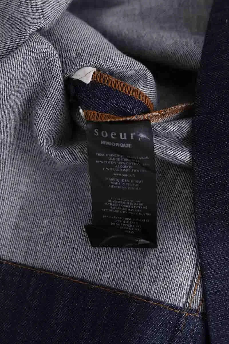 Jupe Soeur Marine en Coton