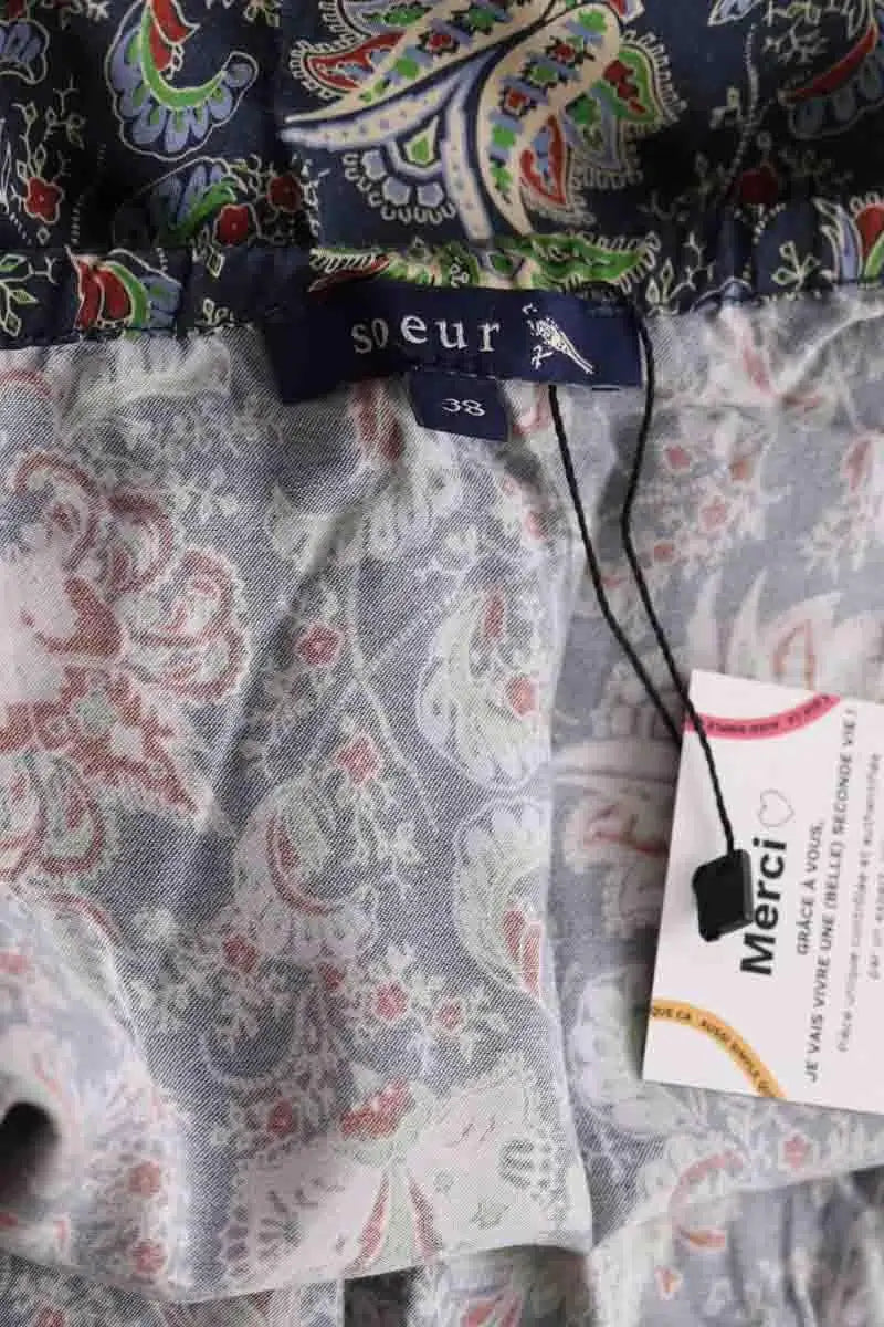 Jupe Soeur Vert en Viscose