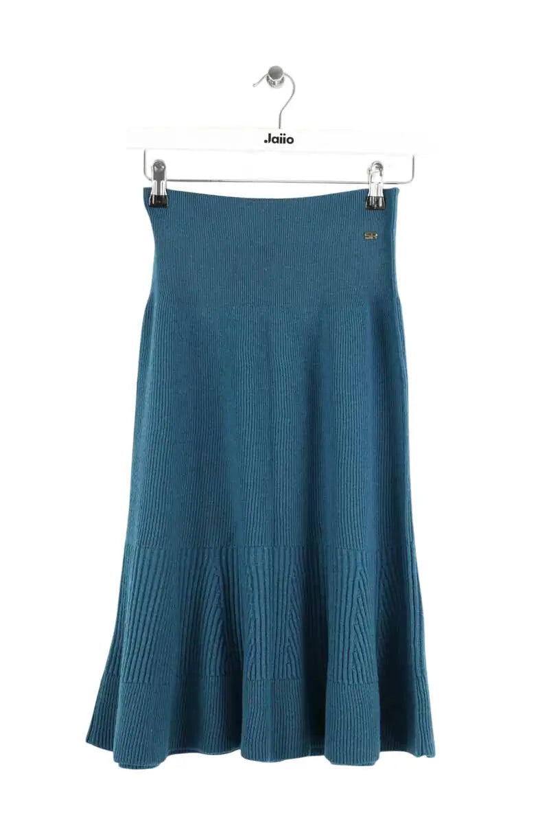 Jupe Sonia Rykiel Bleu en Laine, taille L - Seconde Main