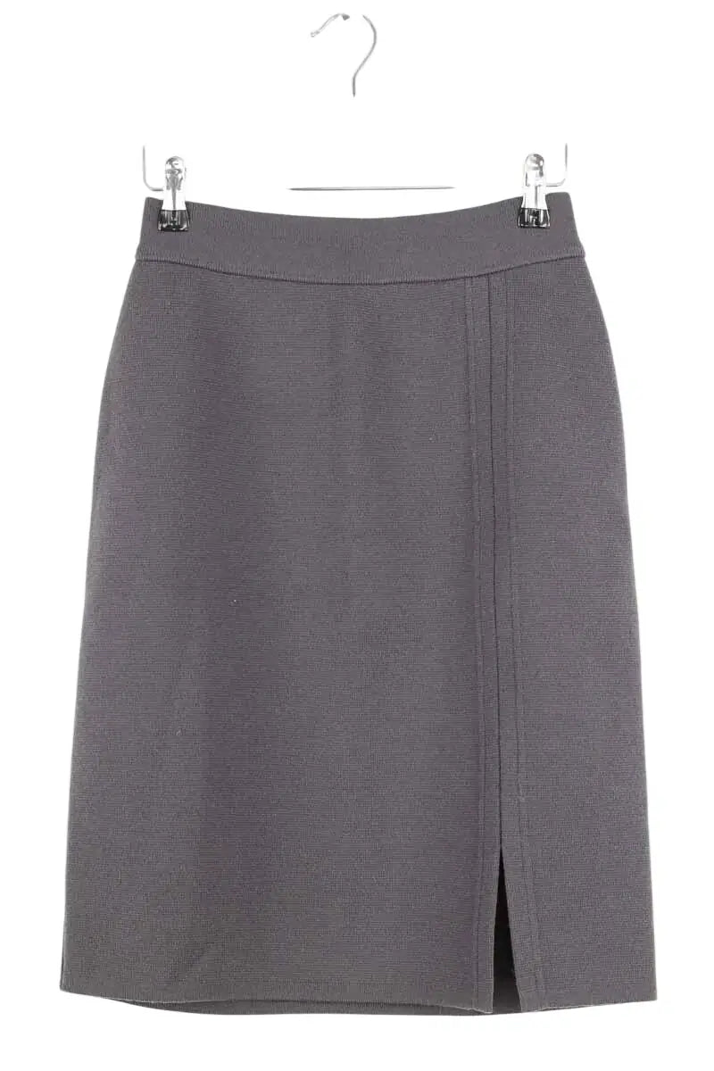 Jupe Sonia Rykiel Gris en Laine, taille S - Seconde Main