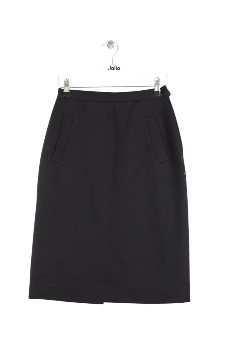 Jupe Sonia Rykiel Noir en Laine, taille S - Seconde Main