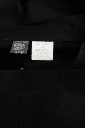Jupe Sonia Rykiel Noir en Laine