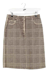 Jupe Sportmax Marron en Coton, taille L - Seconde Main