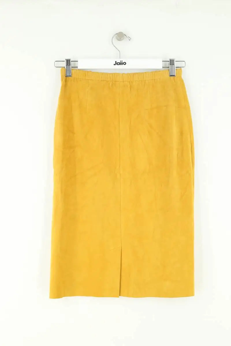 Jupe Stouls Jaune en Cuir