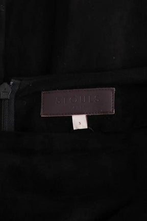 Jupe Stouls Noir en Cuir