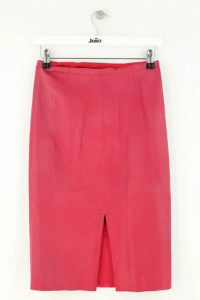 Jupe Stouls Rose en Cuir
