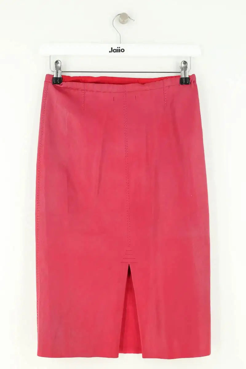 Jupe Stouls Rose en Cuir