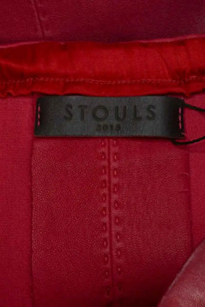 Jupe Stouls Rose en Cuir