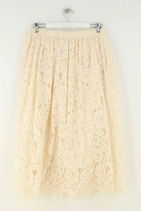 Jupe Tara Jarmon Beige en Coton