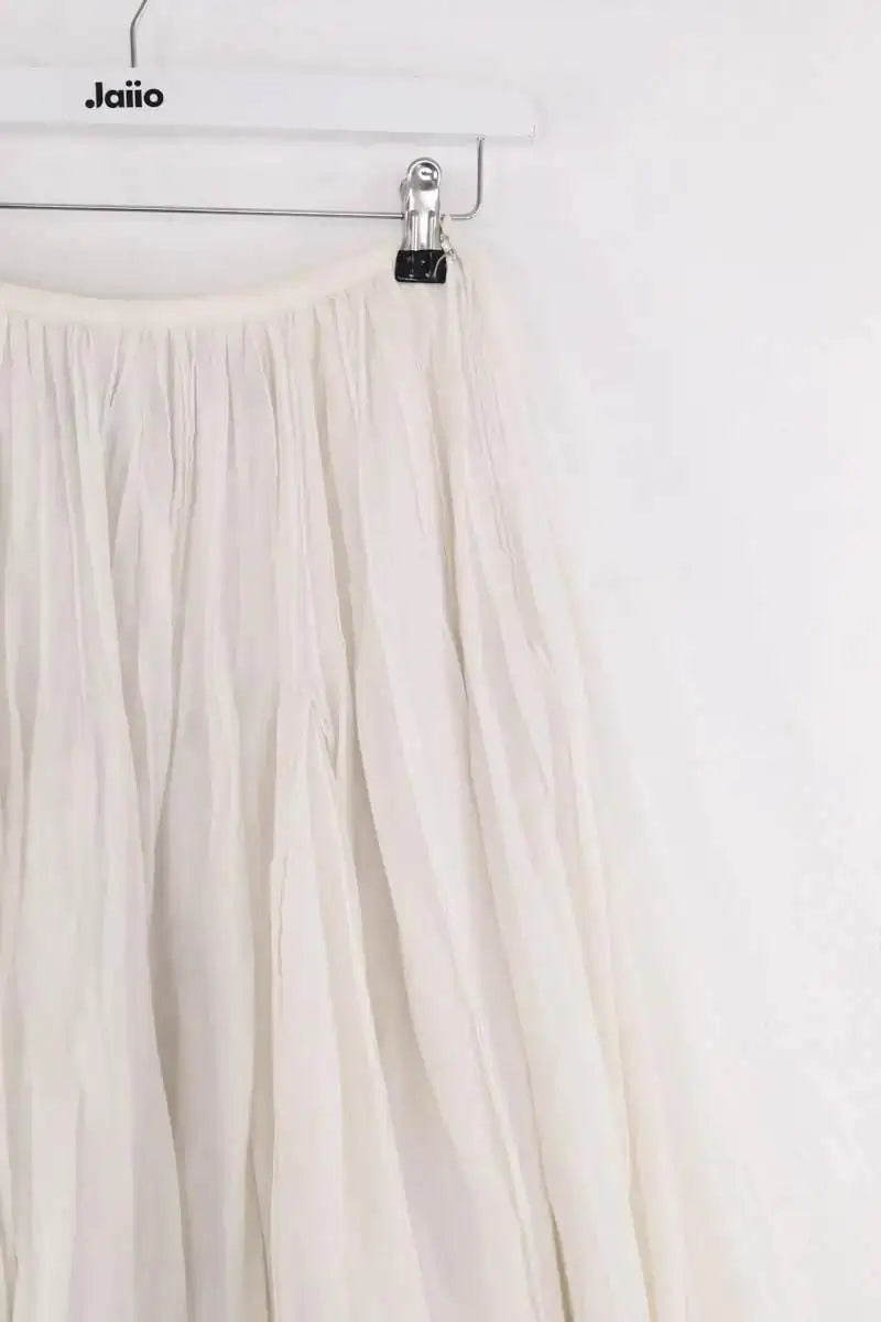 Jupe Tara Jarmon Blanc en Coton