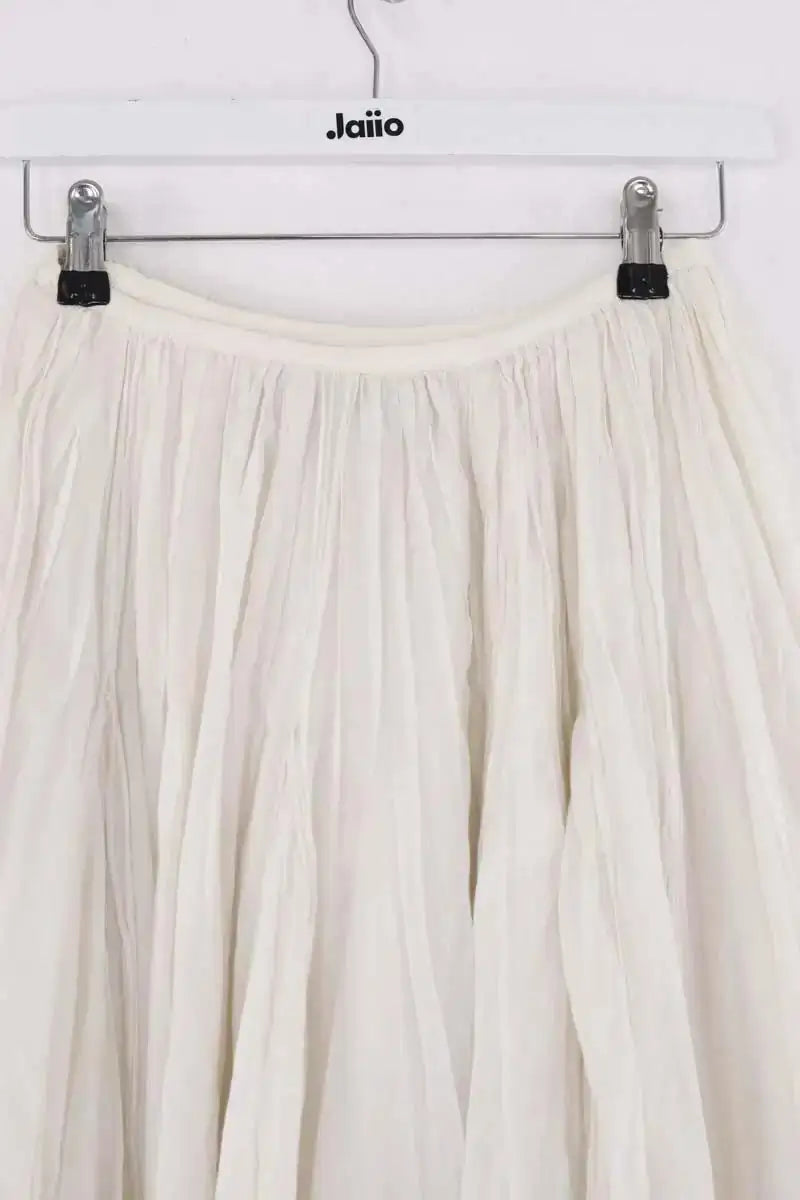 Jupe Tara Jarmon Blanc en Coton