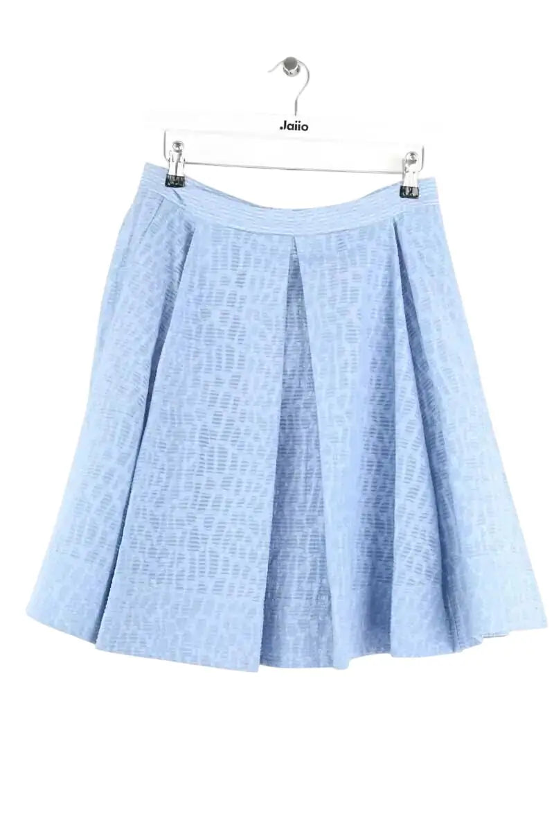 Jupe Tara Jarmon Bleu en Coton, taille L - Seconde Main