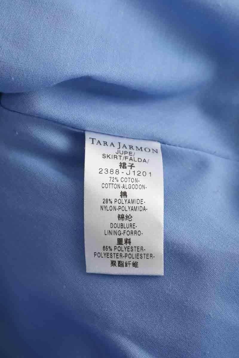 Jupe Tara Jarmon Bleu en Coton
