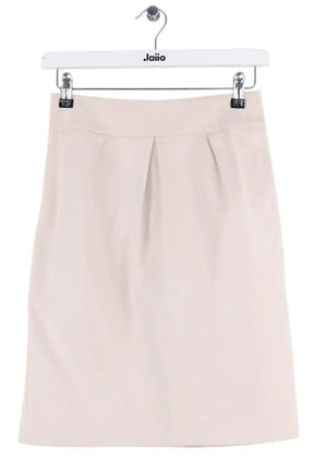 Jupe Tara Jarmon Ecru en Coton, taille S - Seconde Main