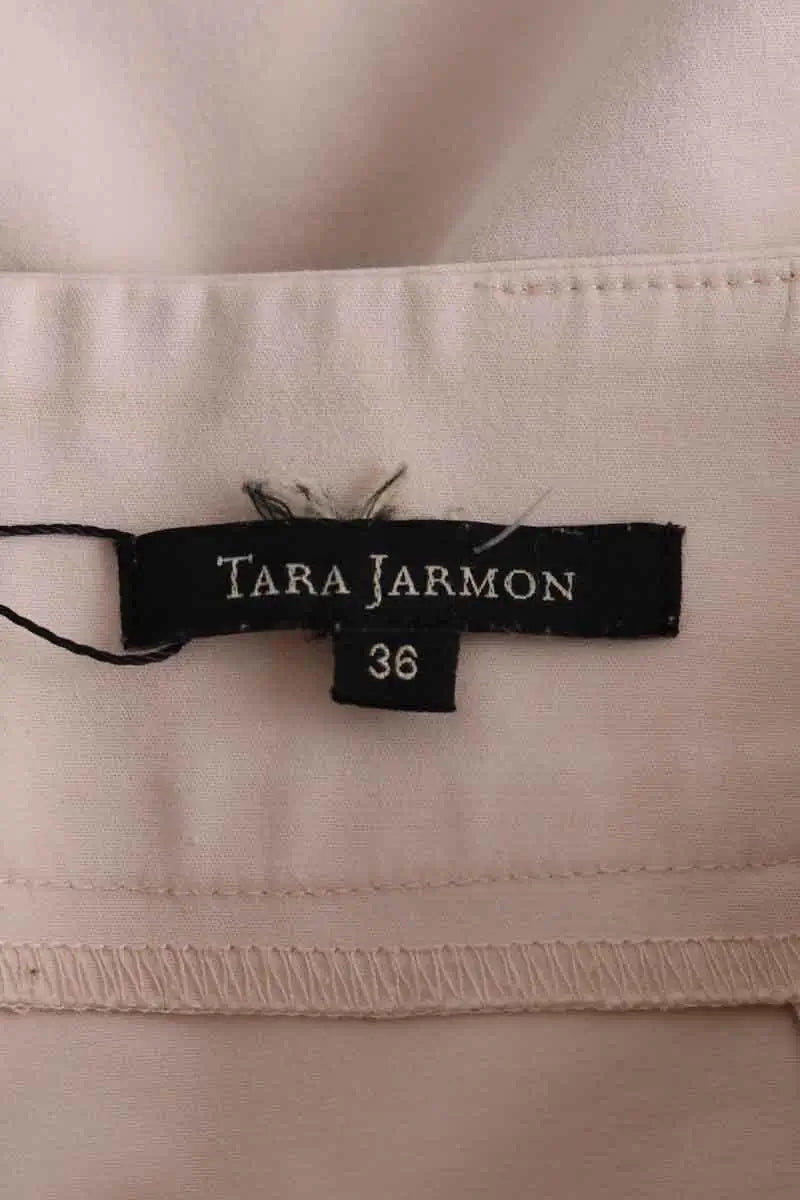 Jupe Tara Jarmon Ecru en Coton