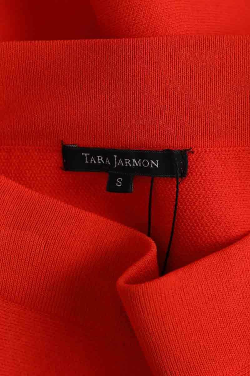 Jupe Tara Jarmon Orange en Synthétique