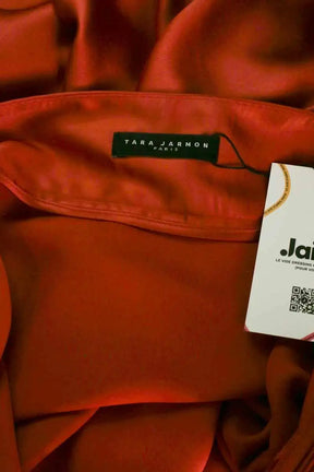Jupe Tara Jarmon Rouge en Synthétique