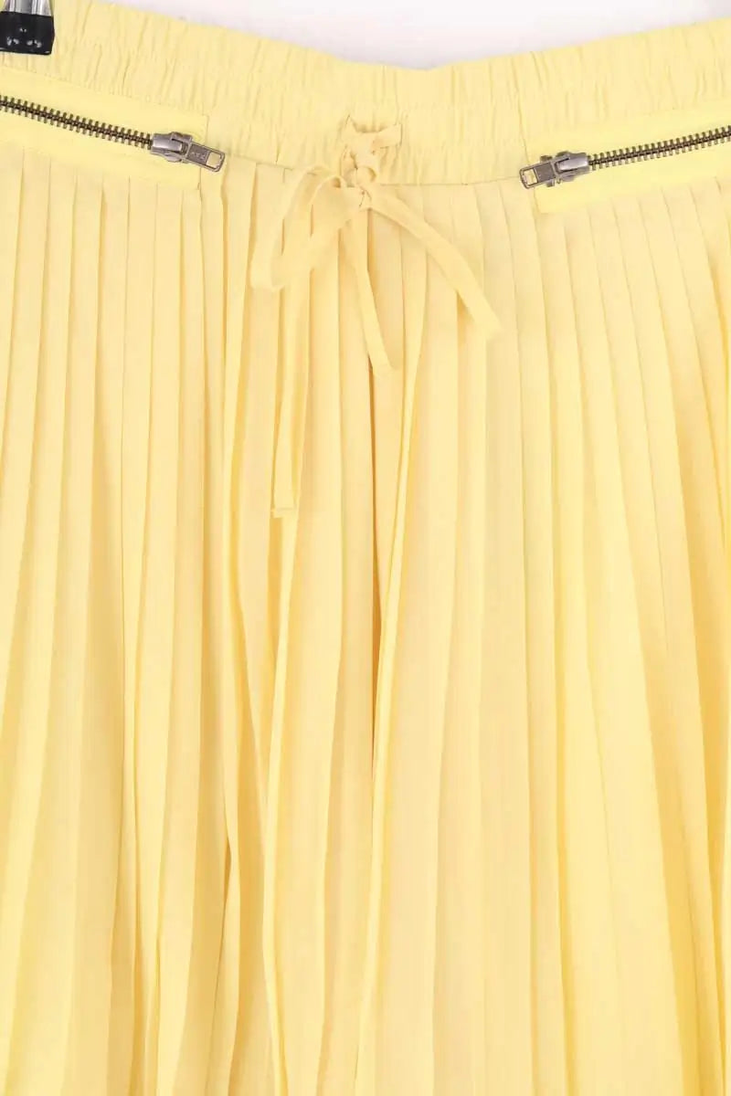 Jupe The Kooples Jaune en Synthétique