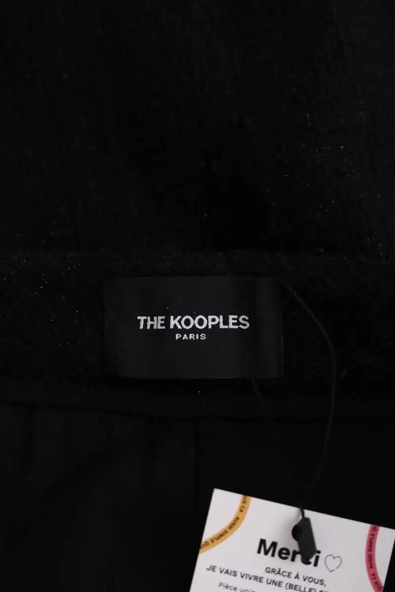 Jupe The Kooples Noir en Coton