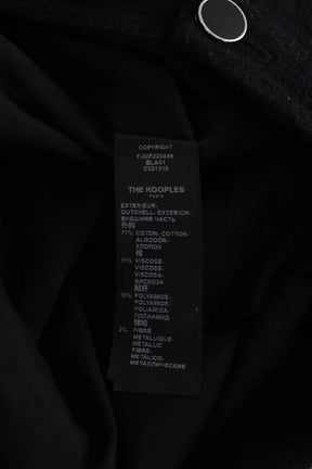 Jupe The Kooples Noir en Coton